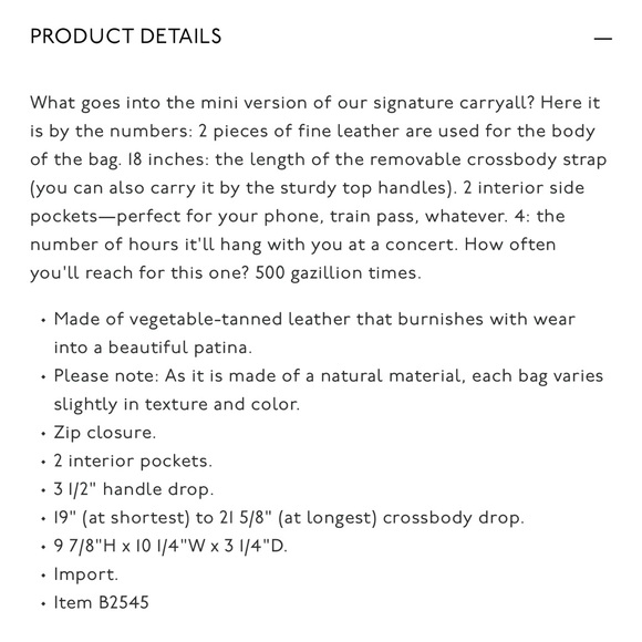 Madewell Transport Cross Body Bag in True Black Leather - Picture 8 of 9